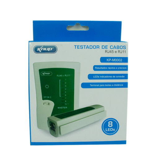 Teste de cabo de rede rj45 e rj11