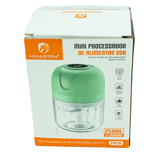 Mini Processador de Alimento USB FR08